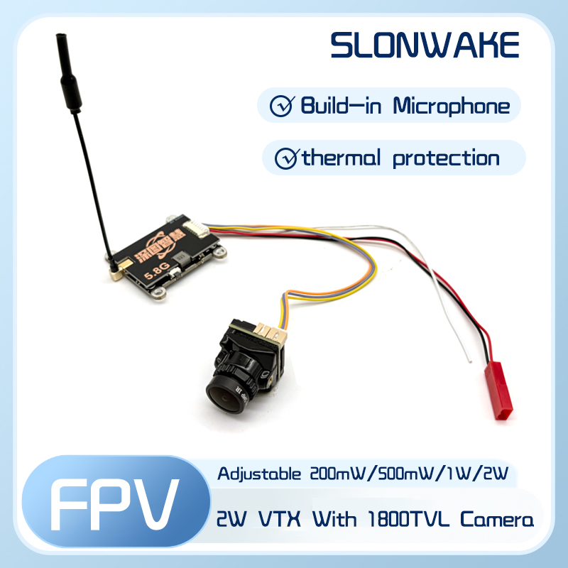 Fpv Drone Receiver - Émetteur VTX SLONWAKE 5.8G 56CH 2W