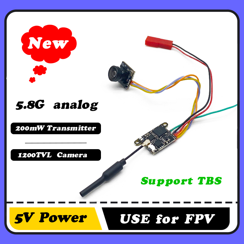 Fpv Drone Receiver - SLONWAKE 5.8G 1200TVL FPV caméra VTX