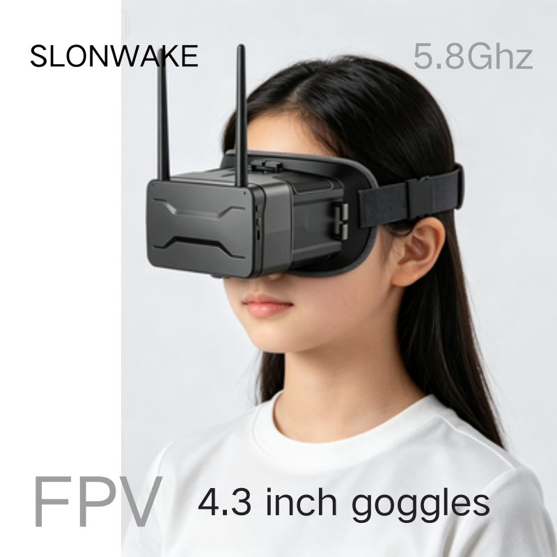 Fpv Drone Goggles - Lunettes FPV 5.8G 4,3 pouces 480*272