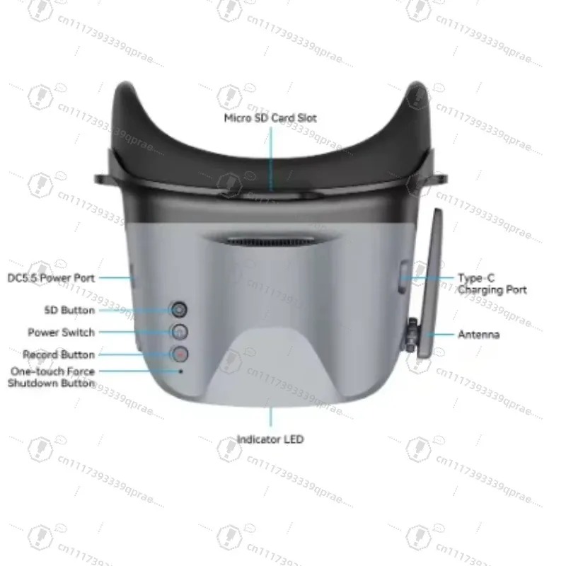 Fpv Drone Goggles - Lunettes FPV analogiques BETAFPV VR04 avec