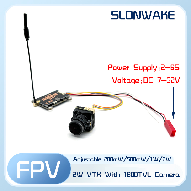 Émetteur VTX SLONWAKE 5.8G 56C - Fpv Drone Receiver avis et prix