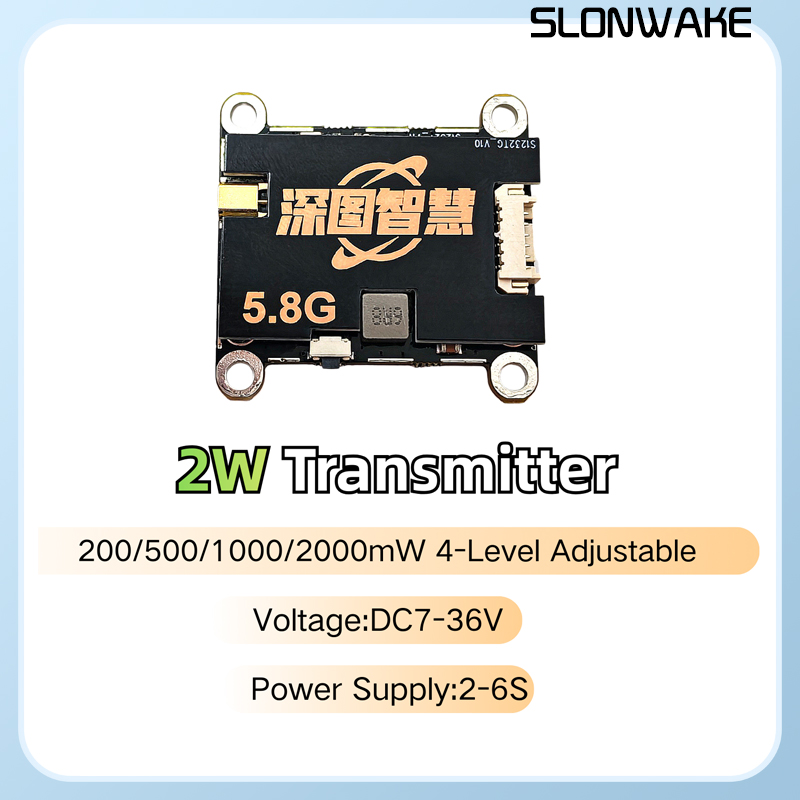 Émetteur VTX SLONWAKE 5.8G 56C - Fpv Drone Receiver avis et prix