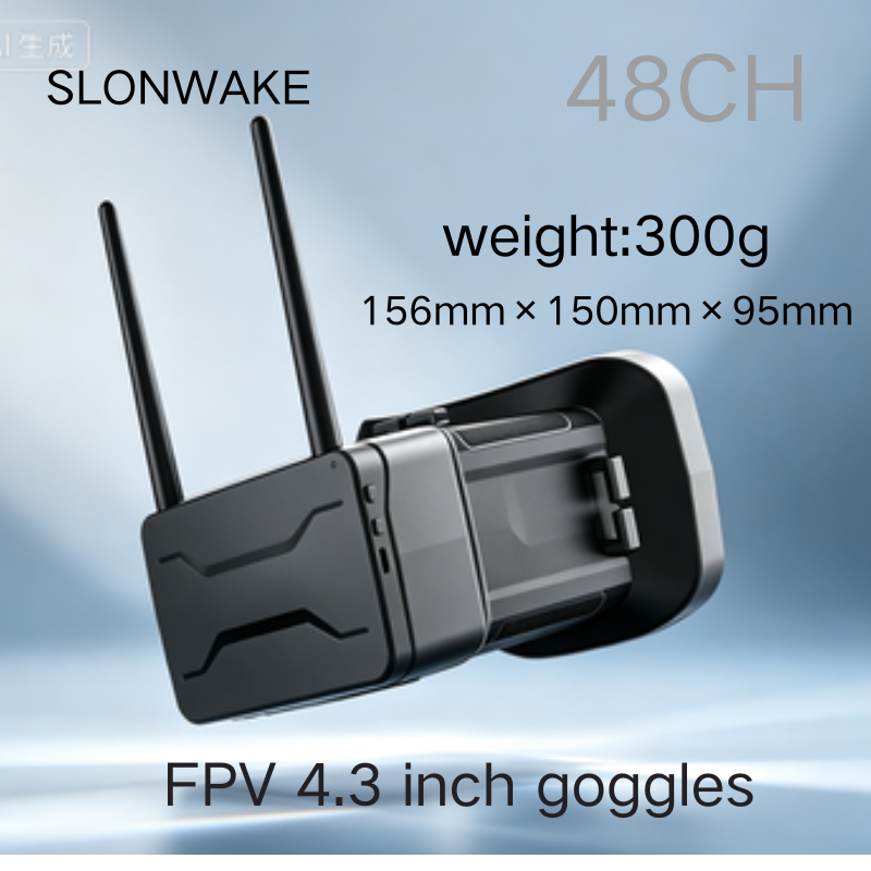 Lunettes FPV 5.8G 4,3 pouces 4 - Fpv Drone Goggles avis et prix