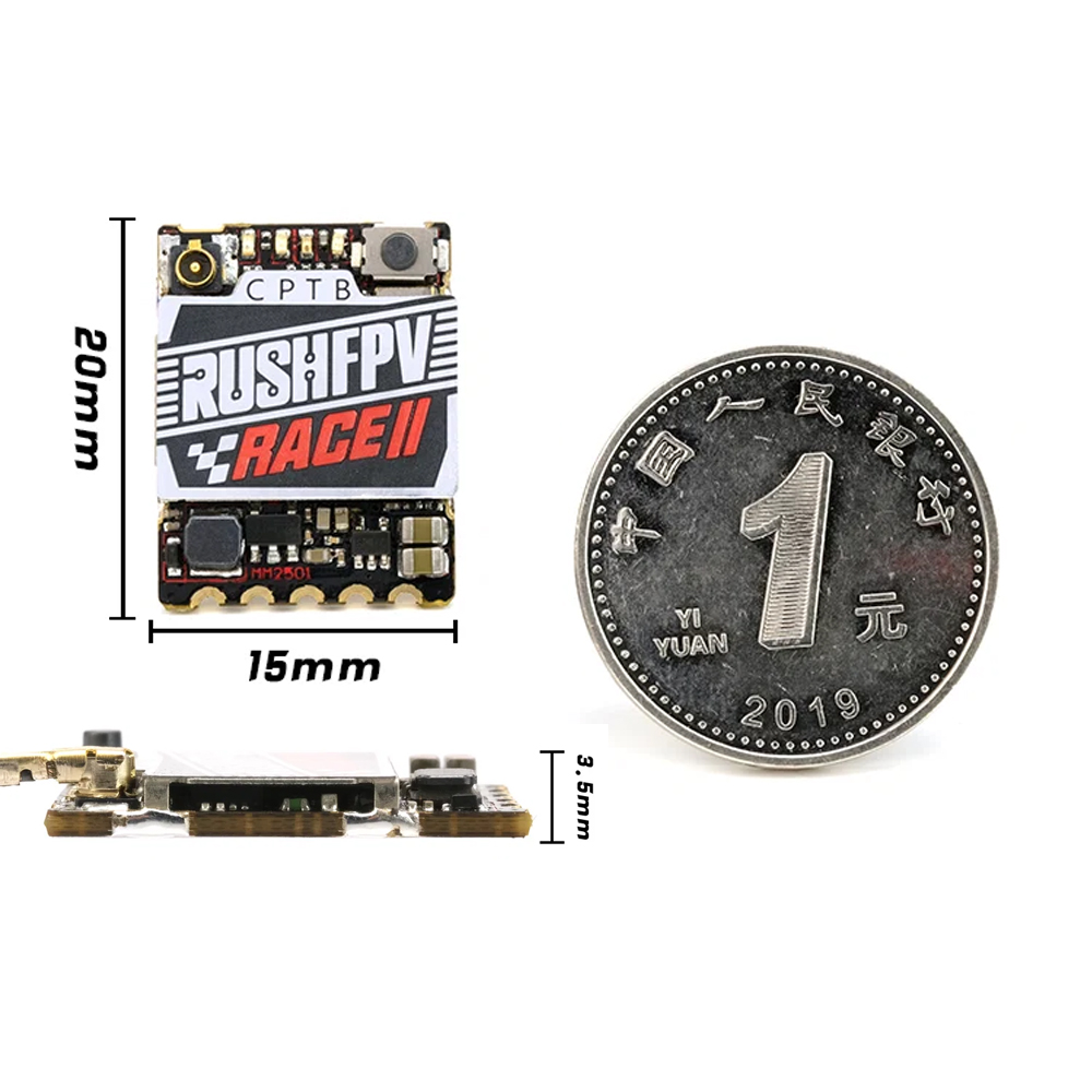Émetteur vidéo VTX Rushfpv Rus - Fpv Drone Battery avis et prix